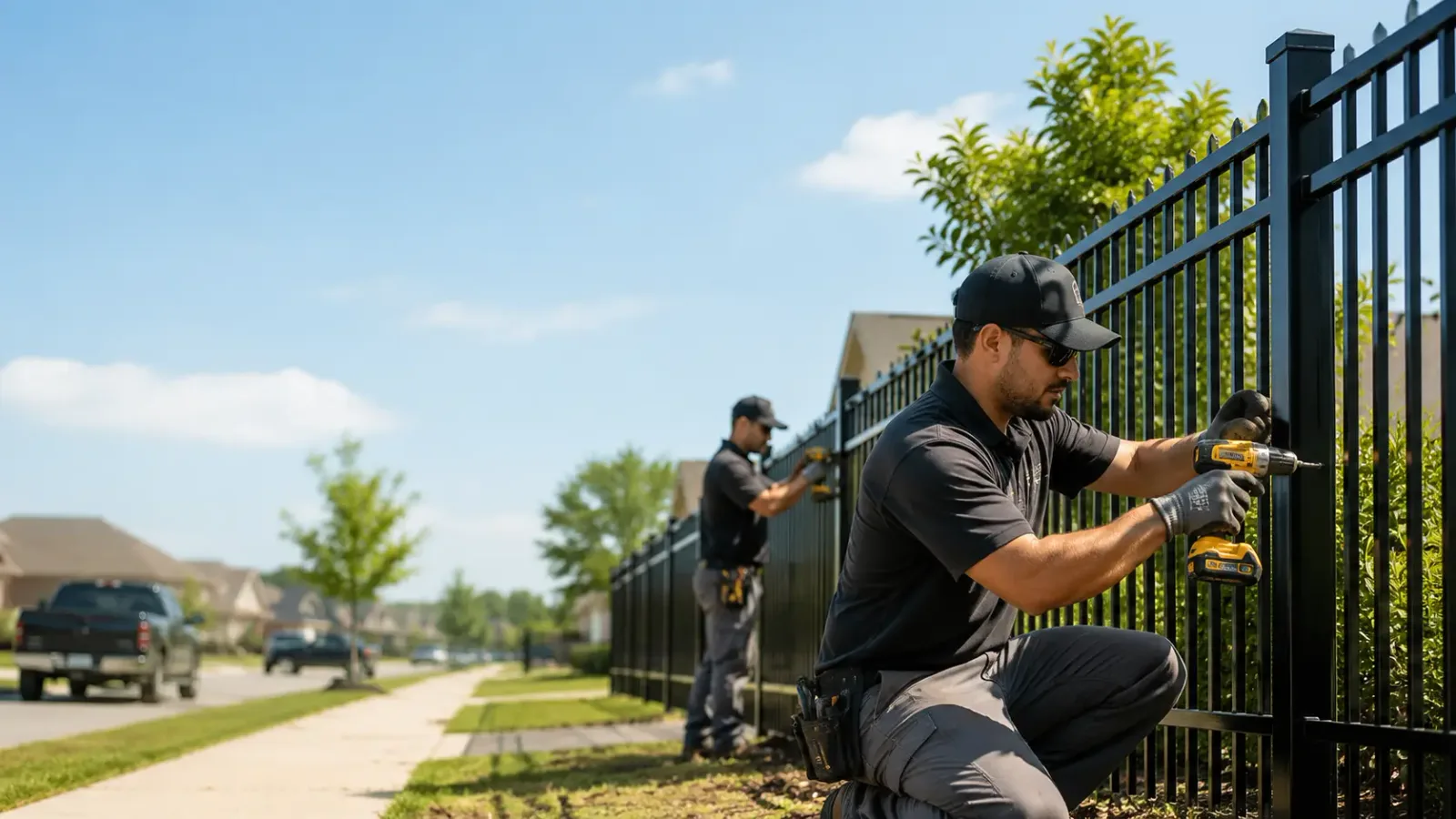 Metal Fence Installation in Canton, MN